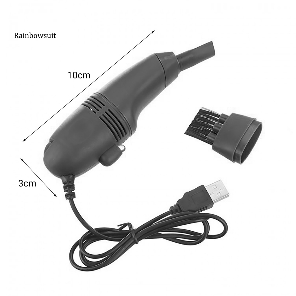 Máy Hút Bụi Bàn Phím Cầm Tay Sạc Cổng USB Tiện Dụng Và Bền
