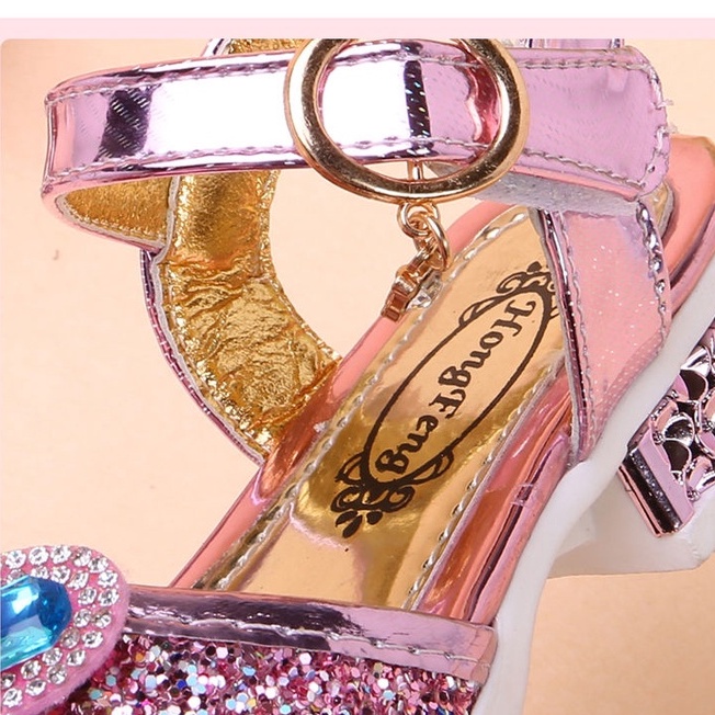 Giày Sandal Công Chúa Elsa Thời Trang Mùa Hè Dành Cho Bé Gái 2022