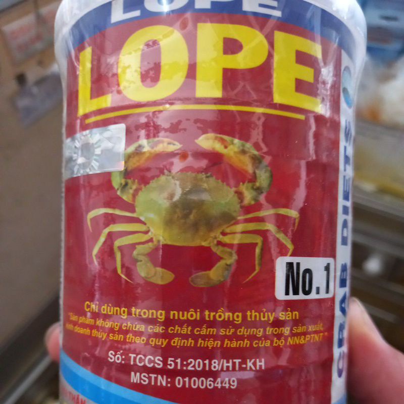 THỨC ĂN CHO CUA ZOE 3 LOPE CAO CẤP-200GR