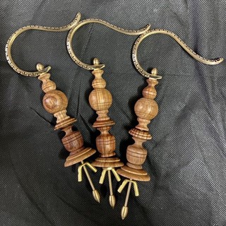 Móc lồng triện treo lồng khuyên, yến, hút mật, móc lồng chim bằng đồng cao cấp, móc lồng chim khuyên tặng kèm 3 nẹp đồng