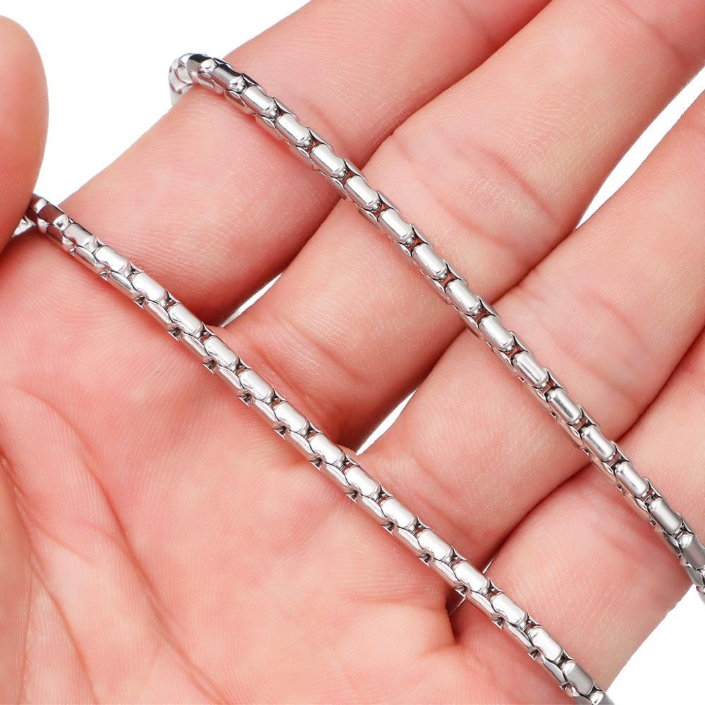 WONDER Vòng cổ Thép Không Gỉ Nhiều Màu Sắc Đầy Cá Tính