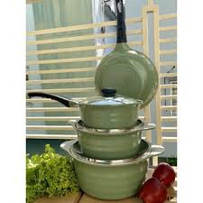 Bộ 4 nồi đúc Ecoramic Sky Pot  (Tặng 1 cặp nhấc nồi Silicon)- MYKIT.VN