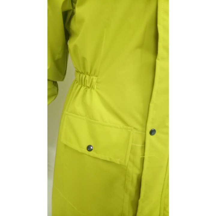 Áo mưa măng tô nữ chống thấm nước với hai lớp vải tráng PU siêu bền,  mầu sắc siêu đẹp và thời trang