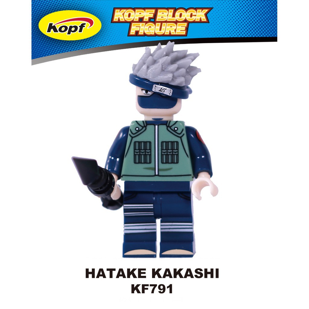 Đồ Chơi Minifigures Nhân vật Uzumaki Naruto Uchiha Sasuke Uchiha Itachi Jiraiya Hatake Kakashi KF6078