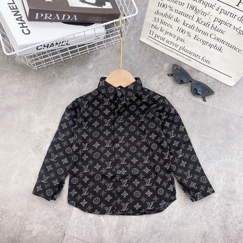 Áo sơ mi hàn cho bé trai thu đông 8-28kg