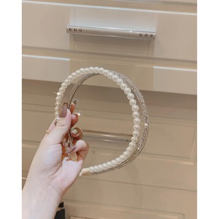 Bờm Tóc , bờm tóc đính đá Tiểu Thư Gắn Ngọc siêu xinh hottrends 2021-XIAOMIMIAA1427