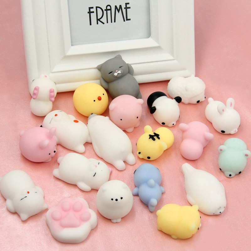 Đồ Chơi Mochi Hình Động Vật Dễ Thương