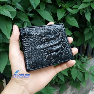 Ví cá sấu móng tay. 2 MẶT DA CÁ SẤU CAO CẤP!