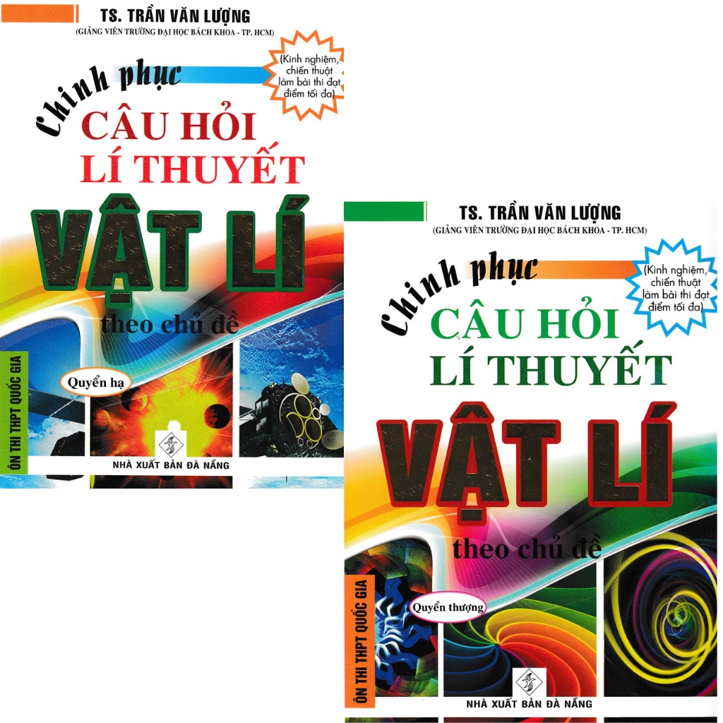 Sách - Combo Chinh Phục Câu Hỏi Lí Thuyết Vật Lý Theo Chủ Đề (Bộ 2 Cuốn)