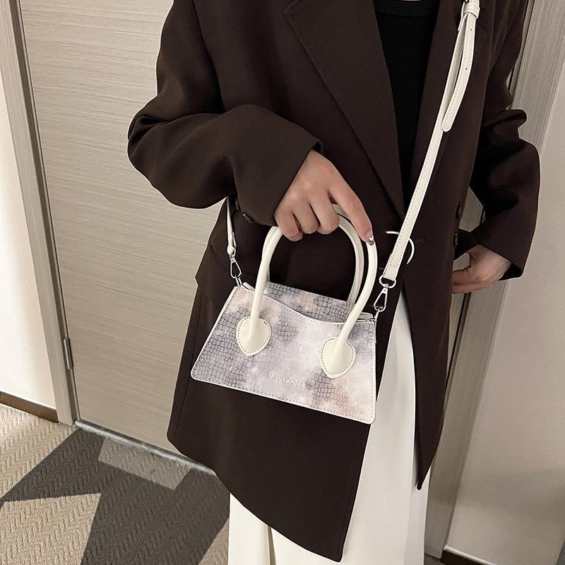 Túi Xách JASMIN NOIR Đeo Vai Họa Tiết Da Cá Sấu Có Nắp Đơn Giản Cho Nữ