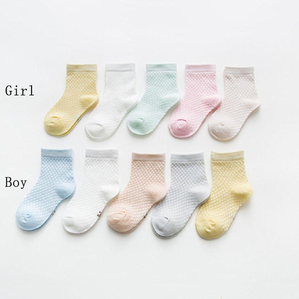 Vớ Cotton Nhiều Màu Sắc Dễ Thương Thời Trang Mùa Hè Cho Bé Từ 2-9 Tuổi