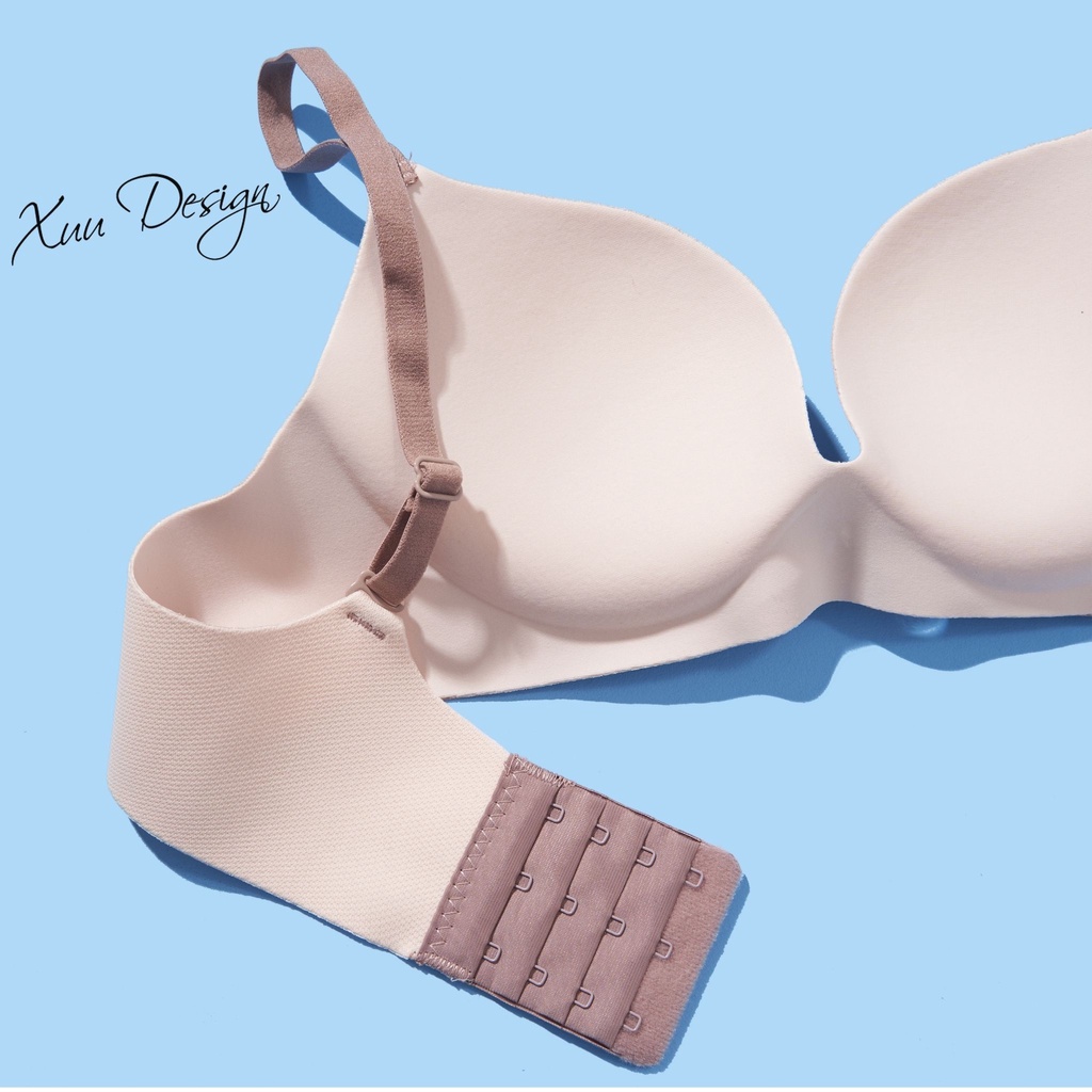 Áo ngực nữ không gọng XUU, chất liệu đúc su cao cấp, thiết kế đơn giản AV22