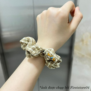 Srunchie, Dây Cột Tóc/ Buộc Tóc Tone Màu Vintage Cổ Điển
