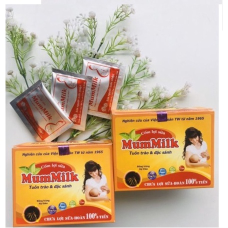 Cốm lợi sữa Mummilk - Viên Lợi Sữa Mabio nâng cao chất lượng và số lượng sữa mẹ