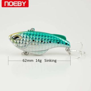 Cá nhựa Noeby NBL 1905 - Mồi giả câu lure cá lóc, chẽm - 62mm 14gr