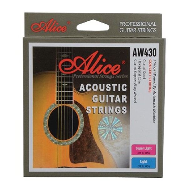 Dây đàn guitar acoustic Alice AW430 - SOLG