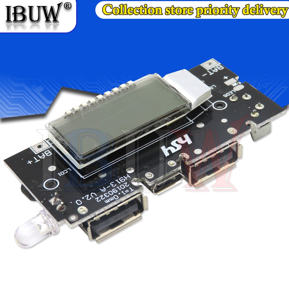 1 Bảng Mạch Chủ Sạc Pin lithium Kỹ Thuật Số Diy Di Động Tăng Cường Pin 18650