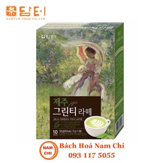 [DATE 11/2020] Trà Sữa Trà Xanh Matcha Latte Jeju Damtuh Hộp 150g