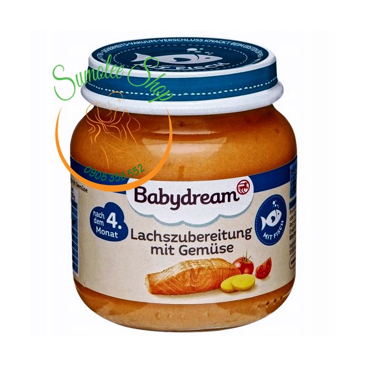 HỦ ĂN DẶM HỮU CƠ BABYDREAM MINI CHO BÉ 5M