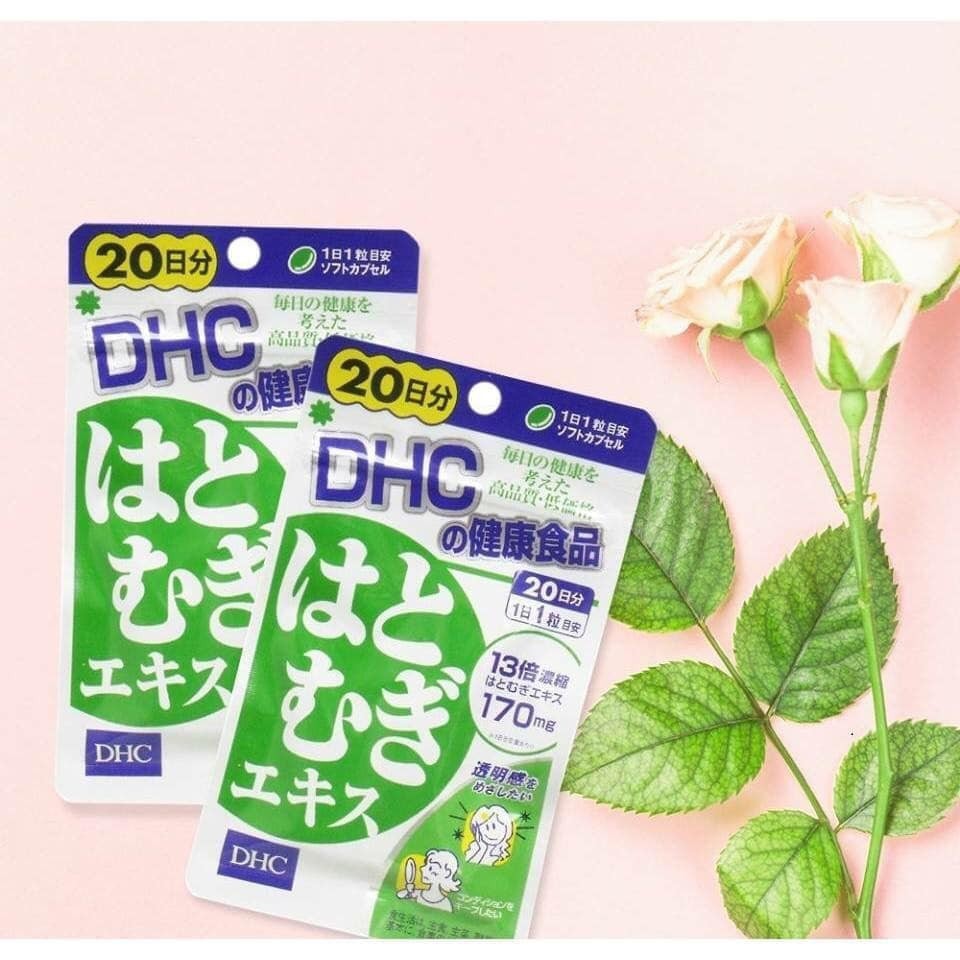 viên trắng da DHC 20 ngày