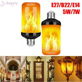 Bóng Đèn Hiệu Ứng Ngọn Lửa E27 / B22 / E14 85-265v 5w / 7w
