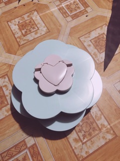 Khay đựng mứt 2 tầng