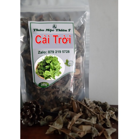 Cây cải trời khô sạch