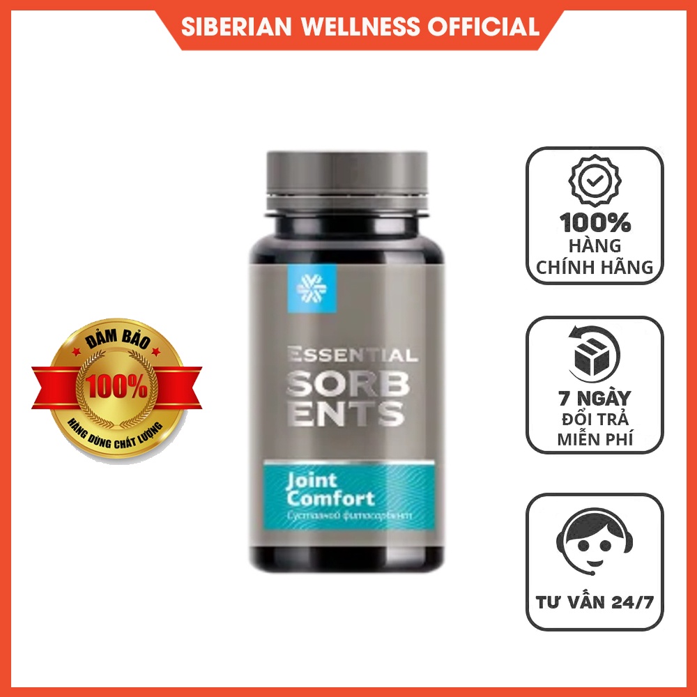 Hỗ trợ khớp xương khỏe mạnh - Essential Sorbents Joint Comfort - SIBERIAN WELLNESS - 80g