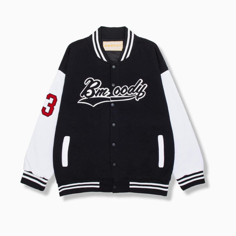 Áo khoác dù nam nữ kiểu dáng bomber chất vải dù 2 lớp in Bmoody 23 cực ngầu, 2 size L, XL xuongmaytipi