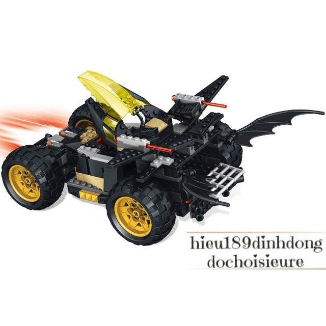 Lắp Ráp xếp hình Lego Batman DC 34114 siêu anh hùng: Siêu xe đại chiến người dơi và zoker (ảnh thật)