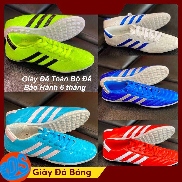 Giày đá banh💙Free Ship💙giày đá bóng thể thao sân cỏ nhân tạo,đã khâu đế