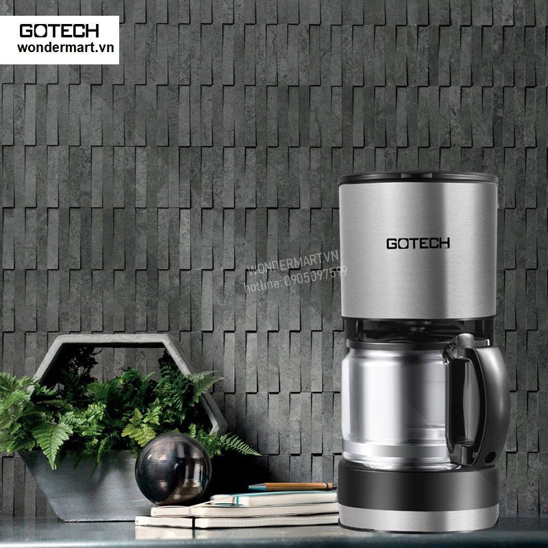 Máy pha cà phê nhỏ giọt Gotech 6669M văn phòng gia đình