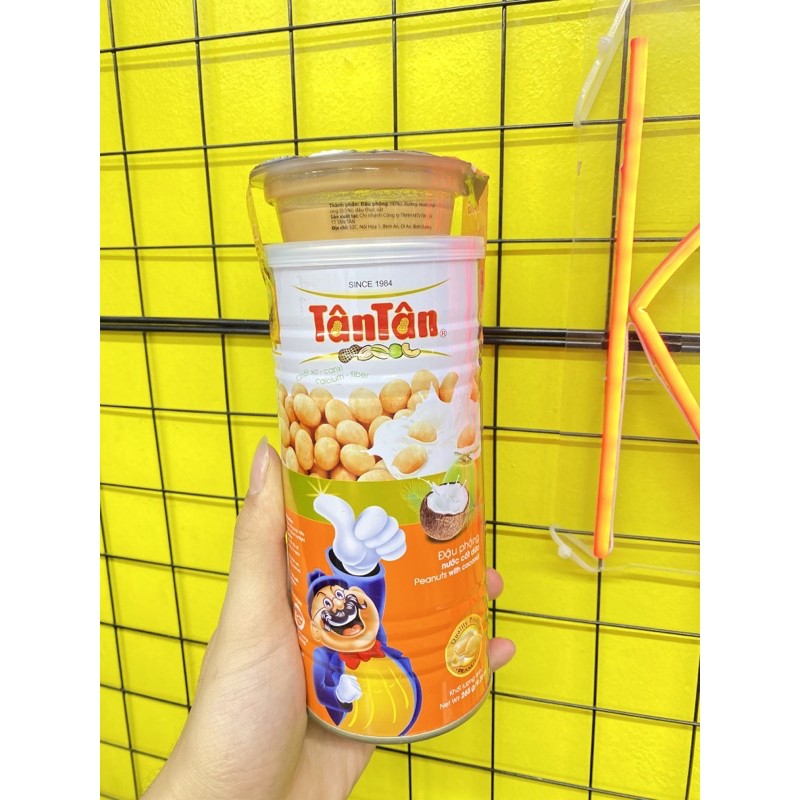 Đậu phộng nước cốt dừa Tân Tân lon 265g