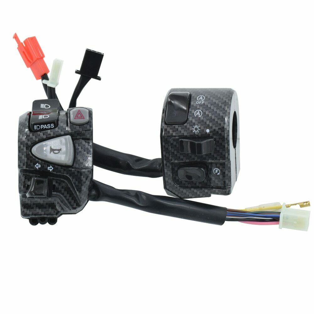 Công Tắc Điều Khiển Tay Lái 7/8" Thời Trang Cho MSM NMAX ATV Dirt
