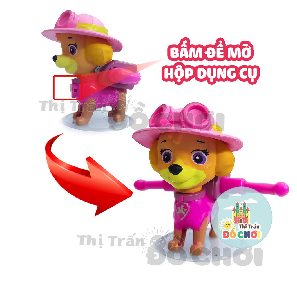 Bộ đồ chơi chó cứu hộ Paw.Patrol Dog rời từng nhân vật cho bé -  P19517