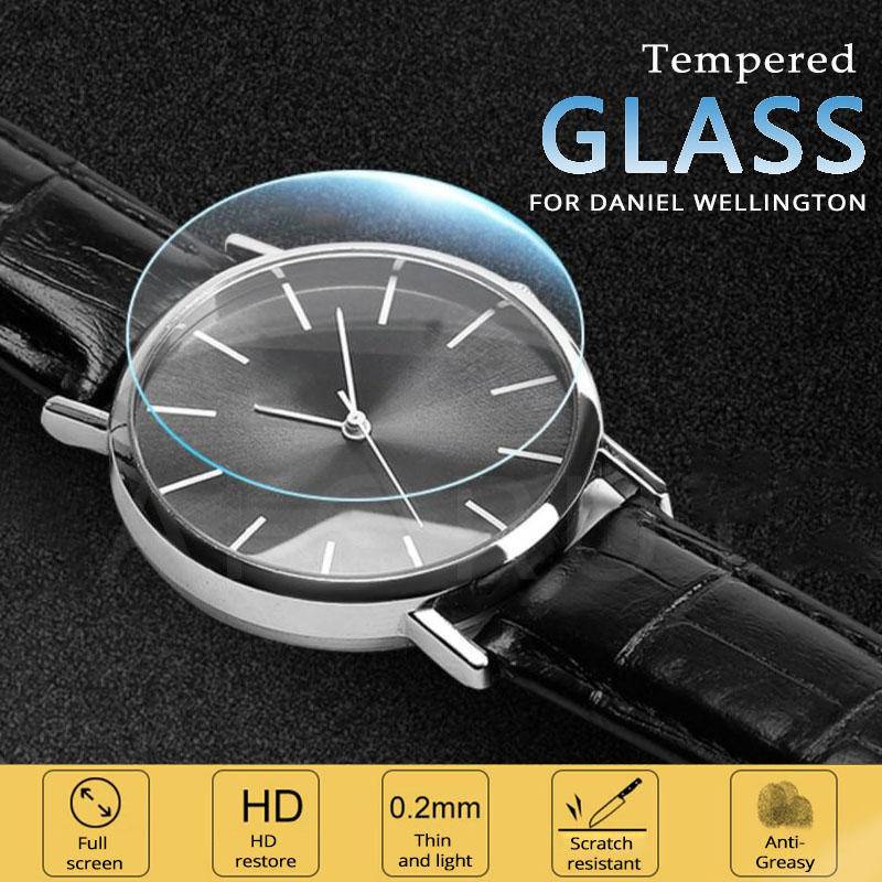 Kính Cường Lực Bảo Vệ Màn Hình Đồng Hồ Daniel Wellington DW 26mm 28mm 30mm 32mm 34mm 36mm 38mm 40mm