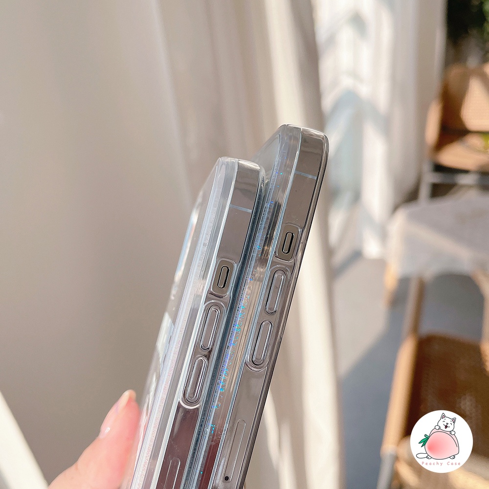 Ốp Điện Thoại PC Cứng Trang Trí Kim Tuyến Hình Mặt Cười Cho IPhone 14 13 12 Pro Max 11 Xr 7plus 6 8 Plus Xr Xs Max X