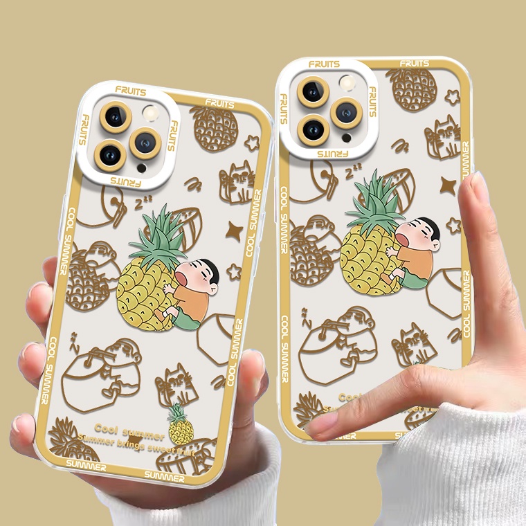 Ốp Điện Thoại Silicon TPU Mềm Trong Suốt In Họa Tiết Dễ Thương Chống Sốc Cho IPhone 14 13 12 Pro 11 8 7 6S Plus XS XR X