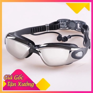 Kính bơi người lớn cản tia UV với mắt kính bơi tráng gương cho thi đấu cho nam nữ cho bé từ 8 tuổi