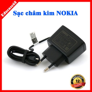 Sạc chân kim đầu nhỏ cho Nokia 1280, 1200, 6300, 1202 Educase68
