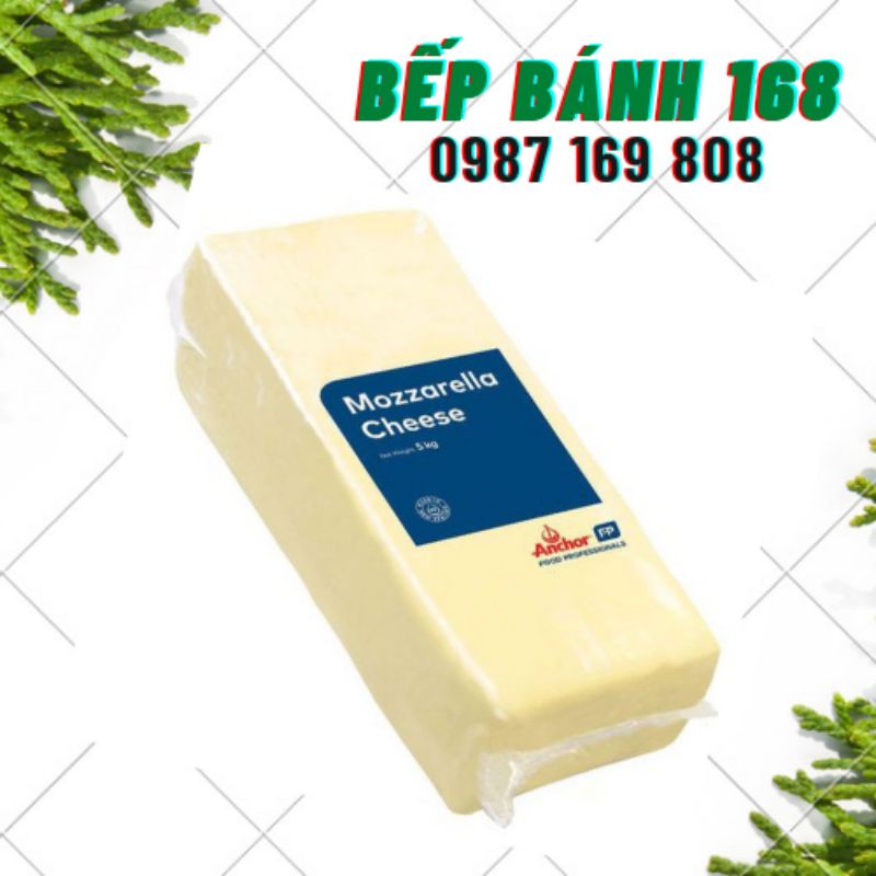 Phô mai khối Mozzarella hiệu Anchor Nguyên khối 5 Kg