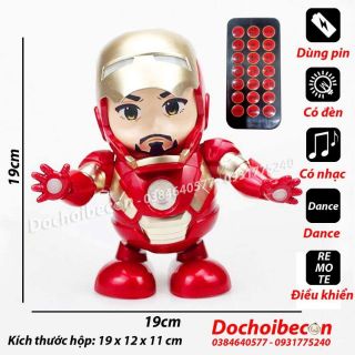 Người sắt điều khiển dạy tiếng Anh, tiếng Hoa, nhảy múa Hero Dance có lật mặt: Loại 1