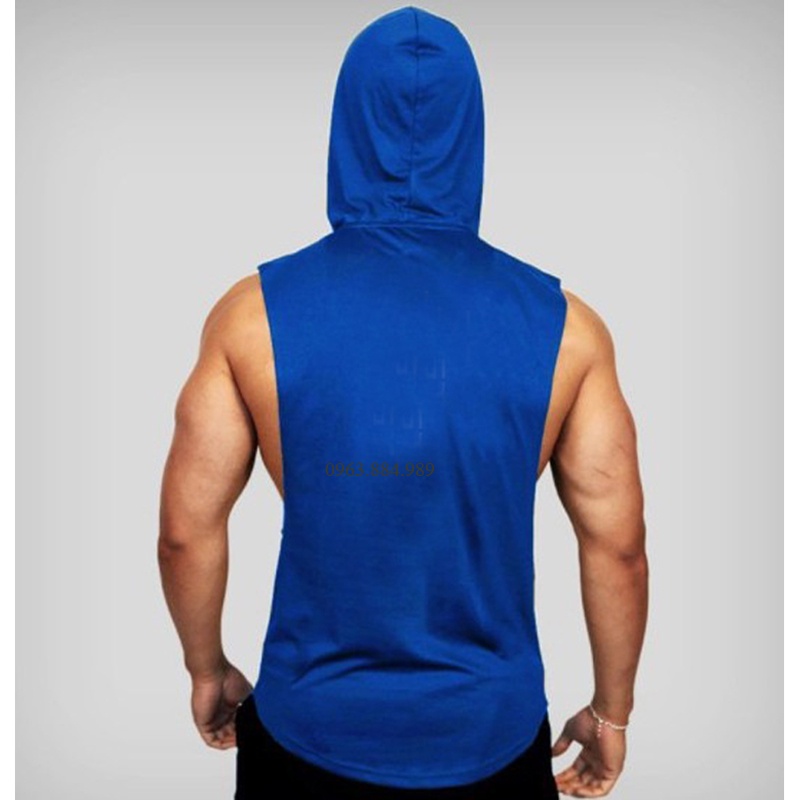 Áo ba lỗ cho anh em chơi thể thao tập gym A.204 nhiều màu, thoáng mát, thoải mái chất cotton