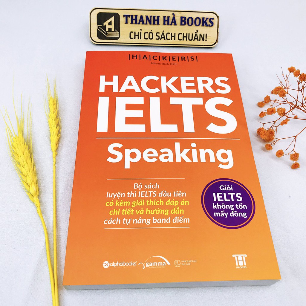 Sách - Hackers IELTS: Speaking - Thanh Hà Books