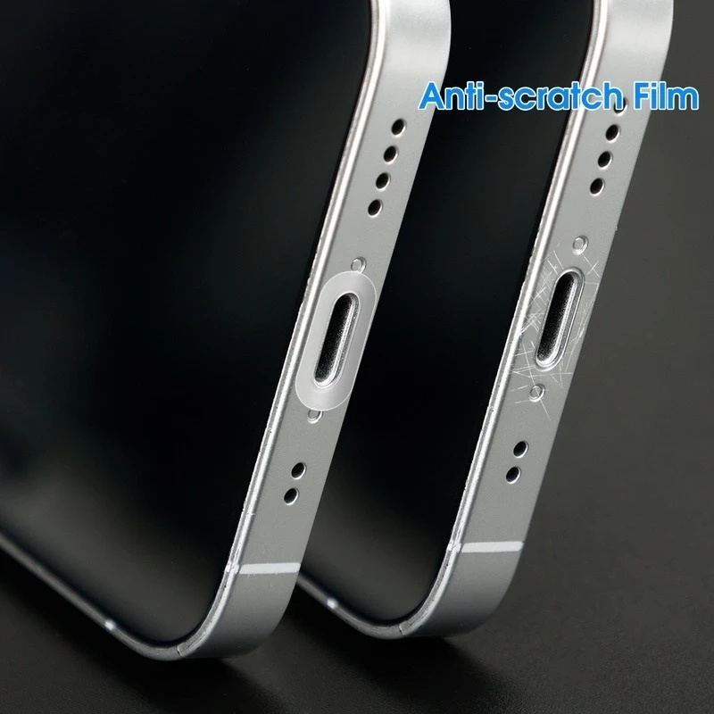 Bộ 5 / 10 Miếng Dán Cổng Sạc Chống Bụi Chống Trầy Phát Quang Cho Android Type-C