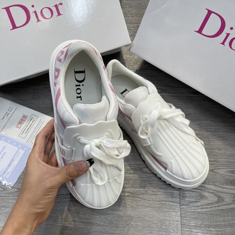 GIÀY DI!OR TRẮNG HỒNG LAI AU SC