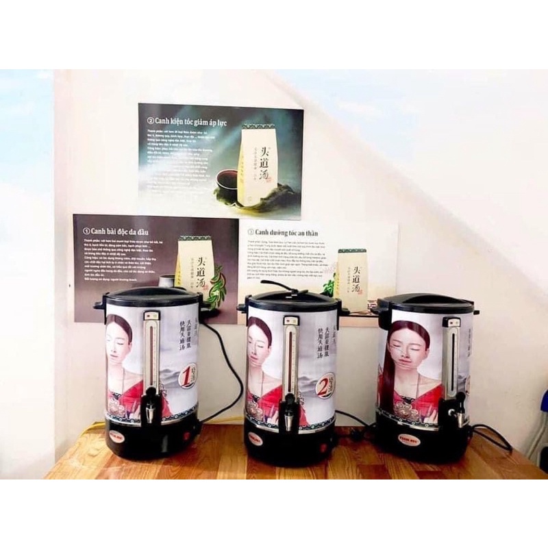 Nồi nấu thang dược gội đầu,nồi đun canh thảo dược 20-30L