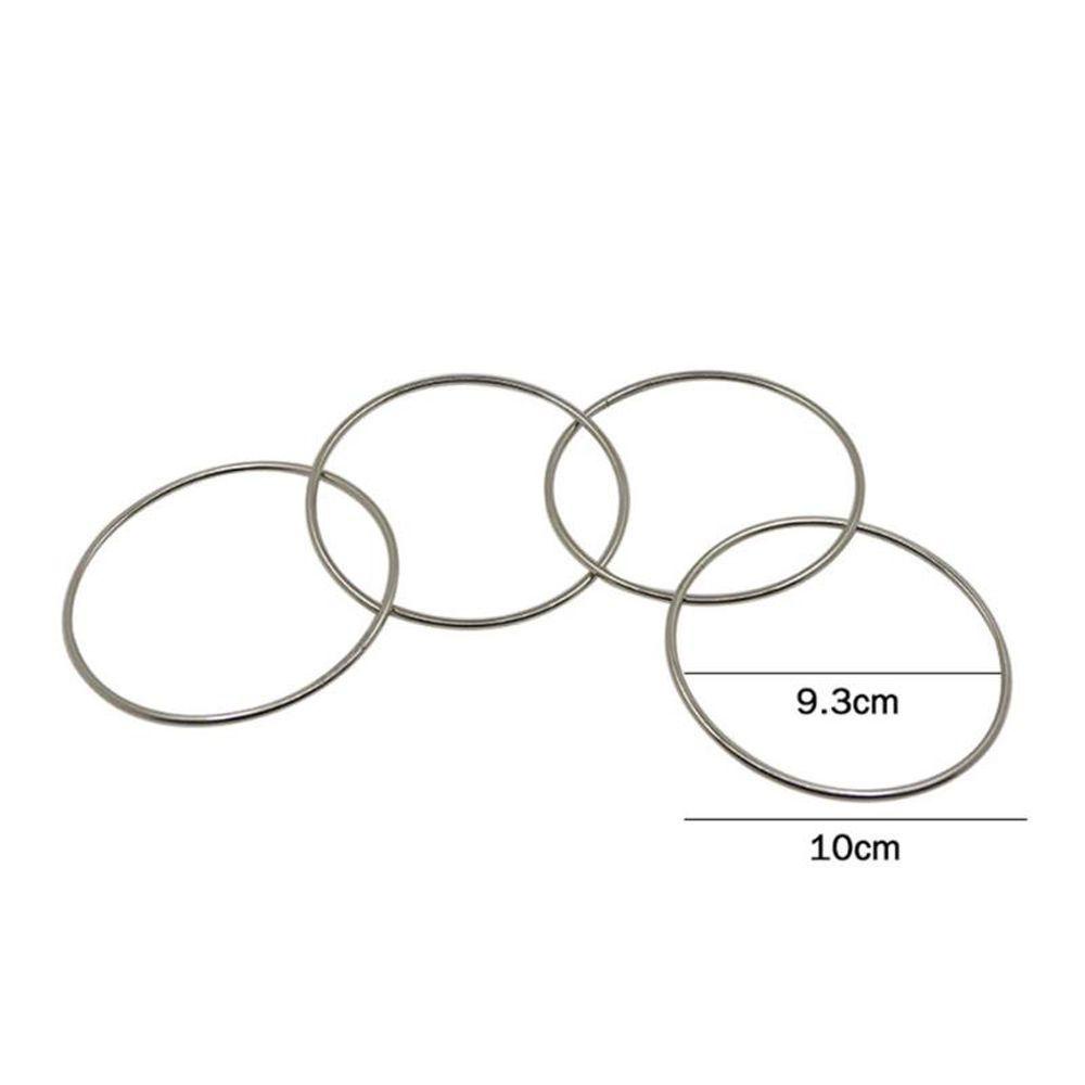 Set 4 vòng sắt đồ chơi MMULCK hỗ trợ làm ảo thuật