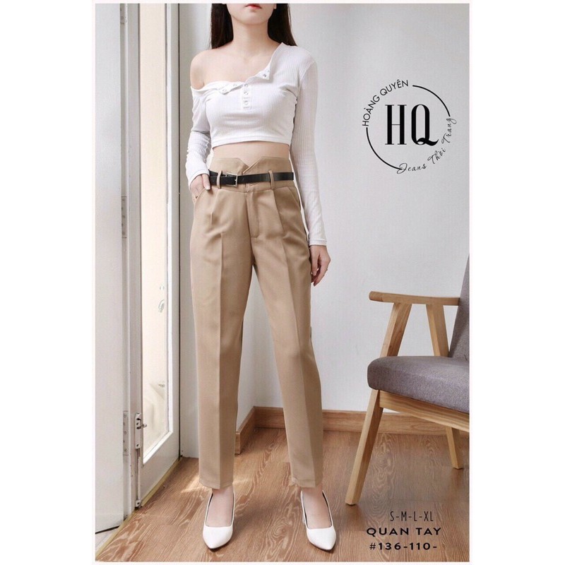 Quần baggy tặng kèm thắt lưng - chất vải đẹp