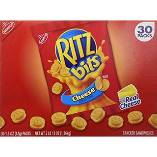 Bánh Ritz phô mai Mỹ Nabisco Ritz Bits Cheese 30 gói 1.26kg